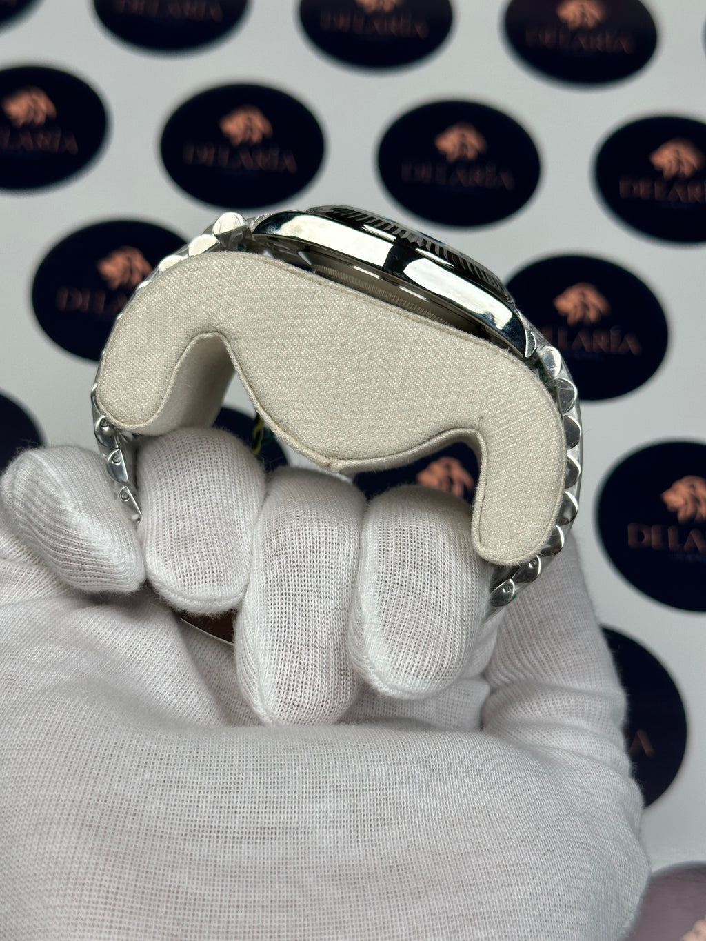 ROLEX DATEJUST 41 MM WIMBLEDON SILVER