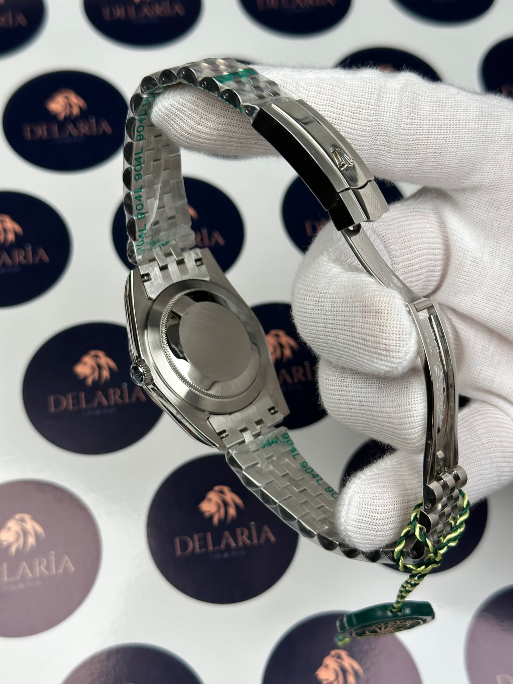 ROLEX DATEJUST 41 MM TURQUOISE DIAL SILVER JUBILE
