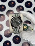 ROLEX DATEJUST 41 MM GREY DIAL SILVER JUBILE