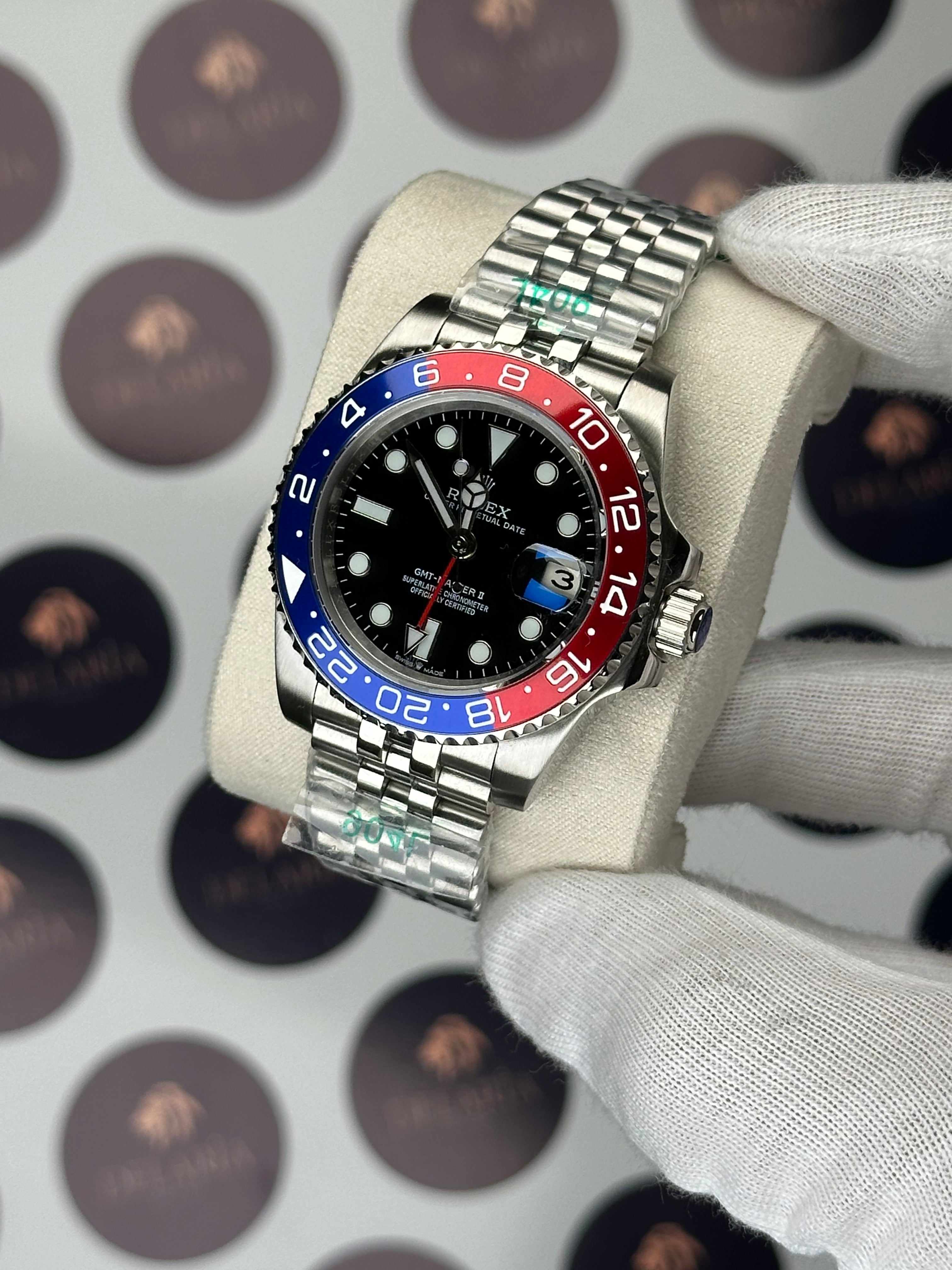 ROLEX GMT-MASTER II BLACK DIAL PEPSİ JUBILE