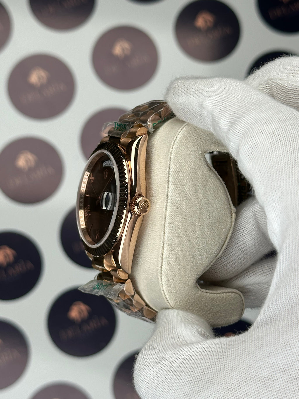 ROLEX DAY-DATE 41 MM CHOCOLATE DIAL ROSE PRESIDENT